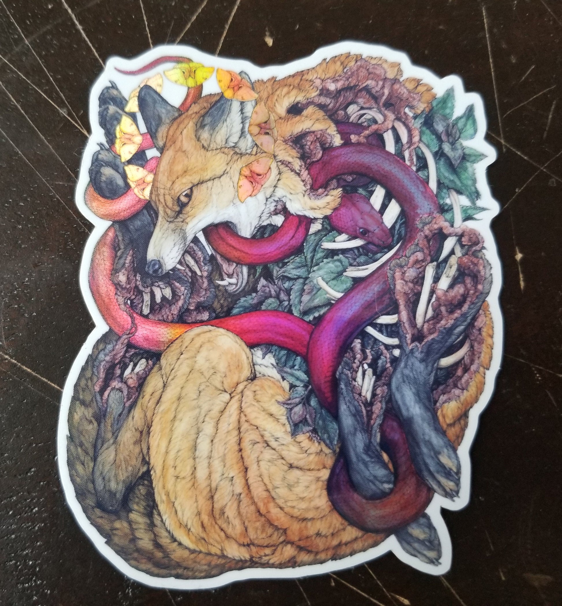 You Know Just How To Hold Me Holographic Sticker