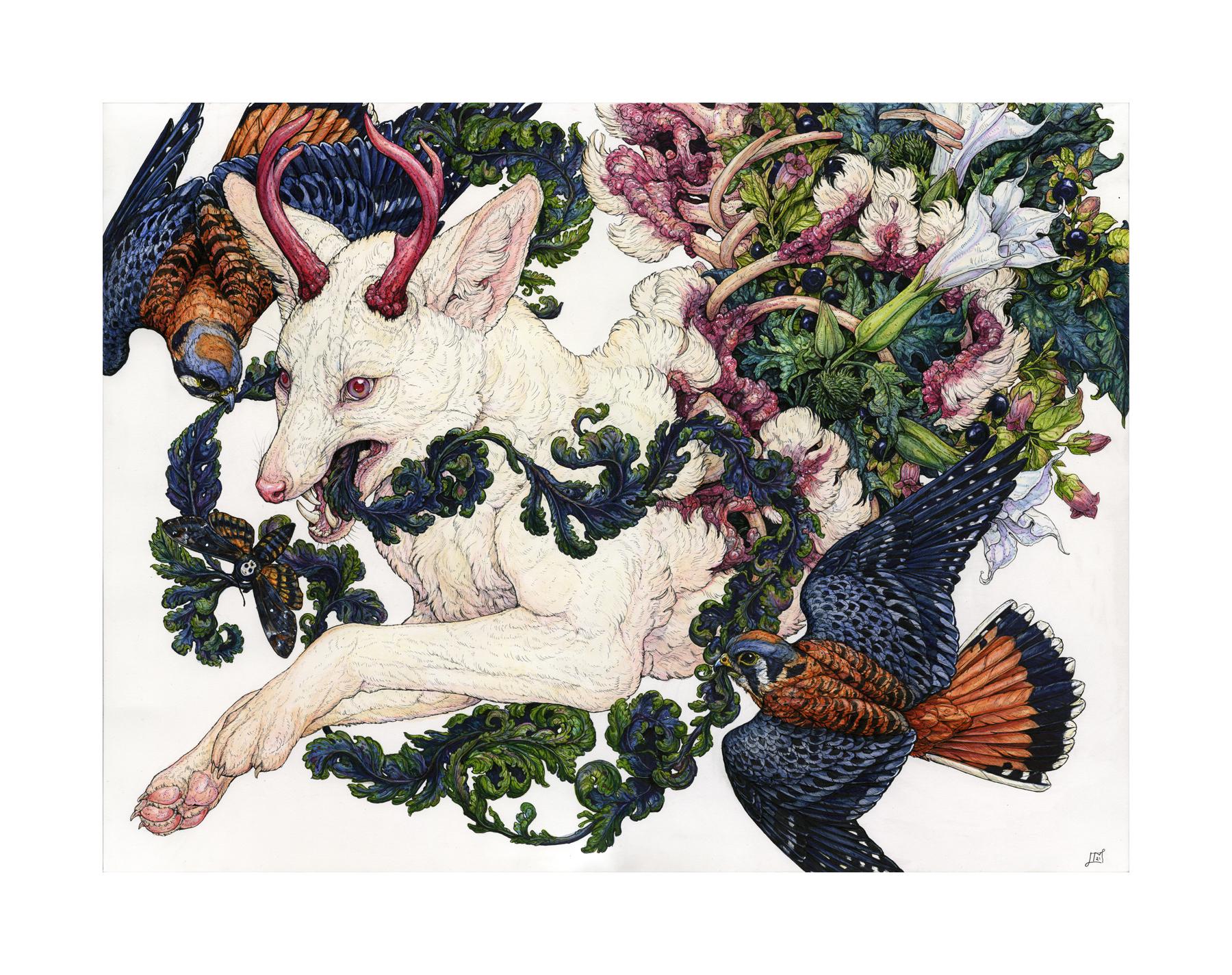 Death Trip Limited Edition Mini Print