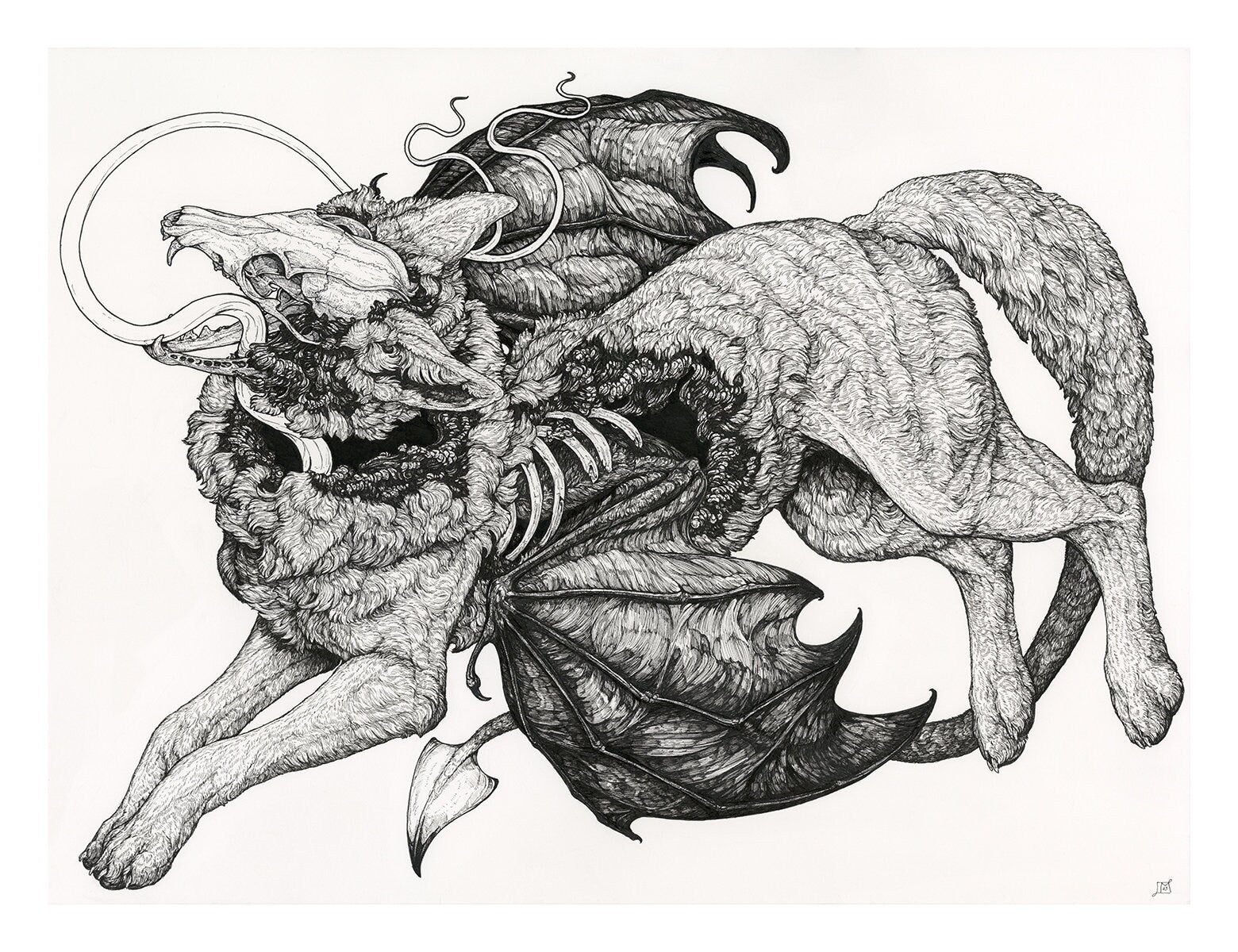 Demon Dog Limited Edition Print
