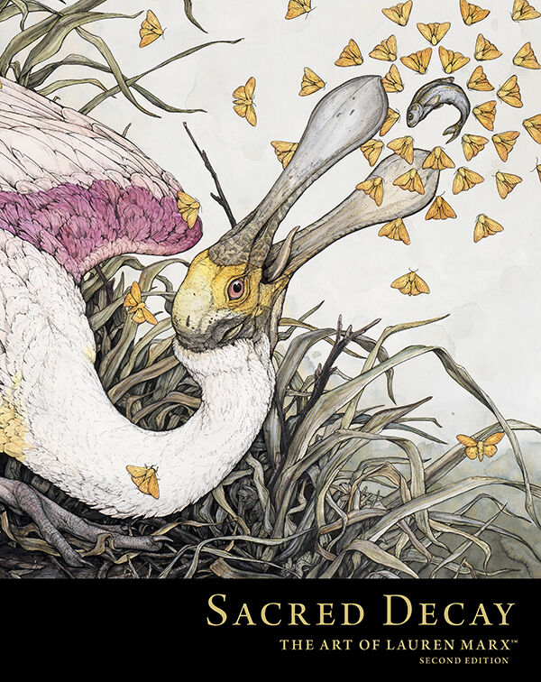 SIGNED Sacred Decay The Art of Lauren Marx Second Edition Book
