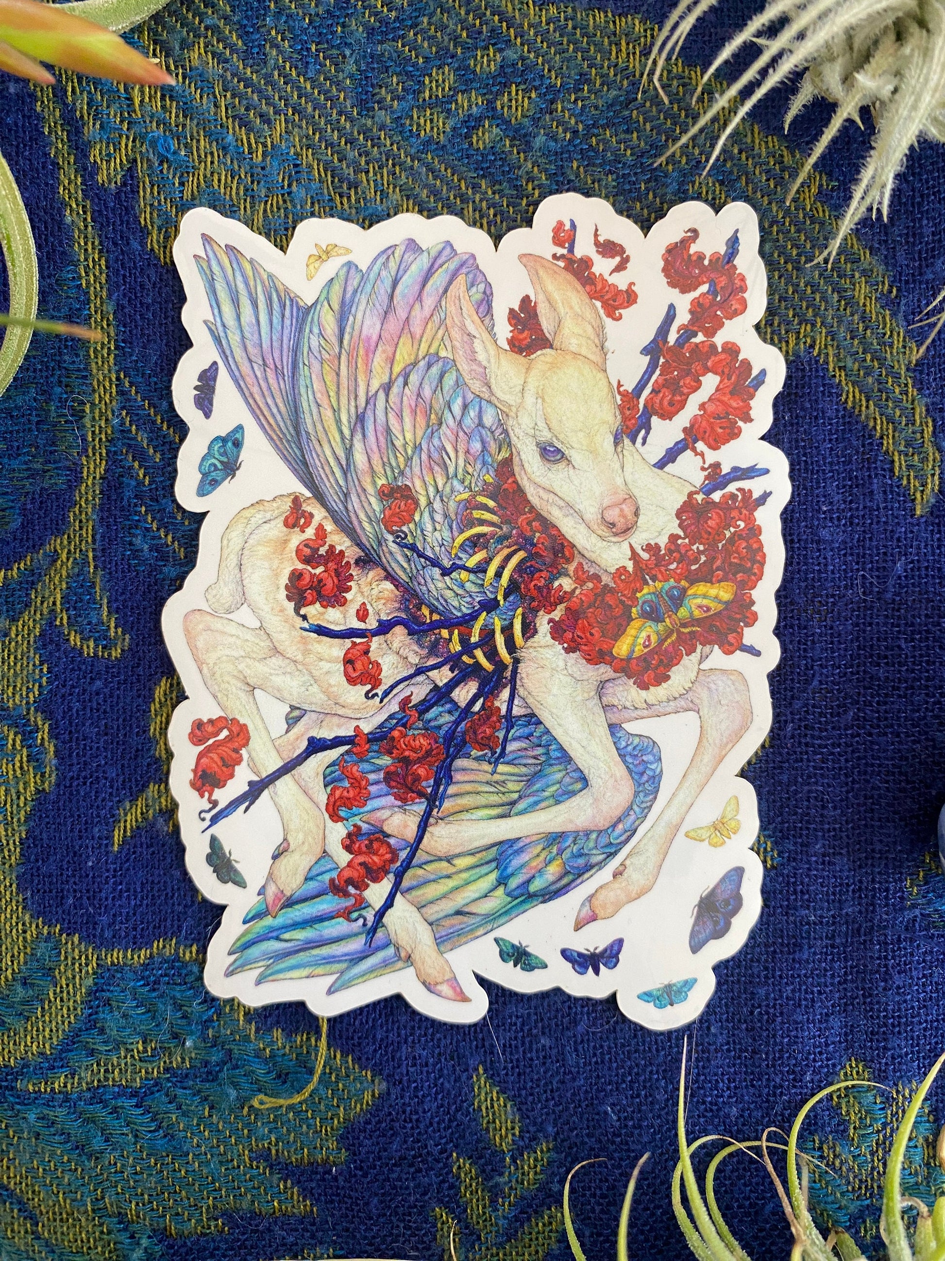 Breathing Fire Vibrant Glossy Sticker