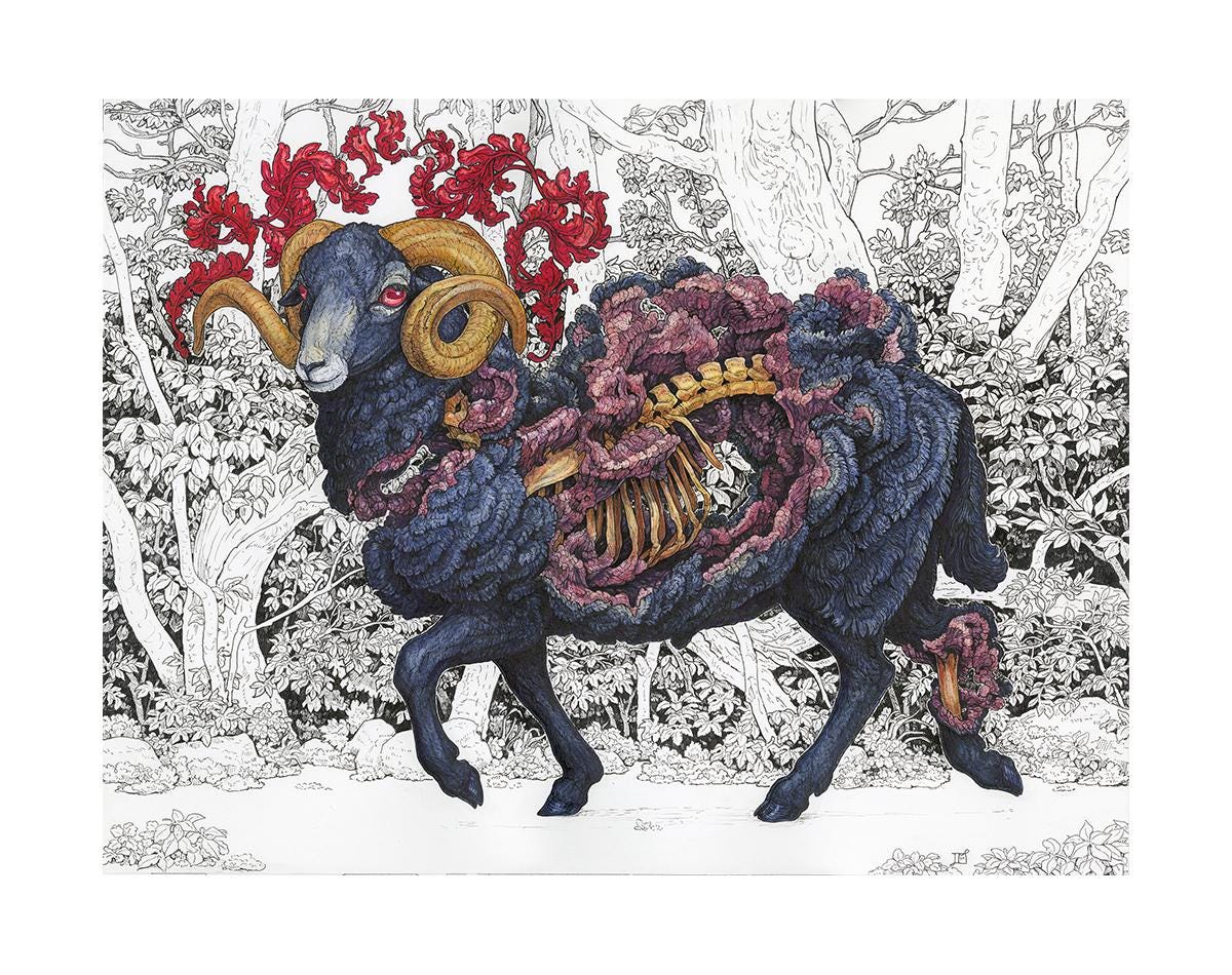Padfoot Limited Edition Mini Print