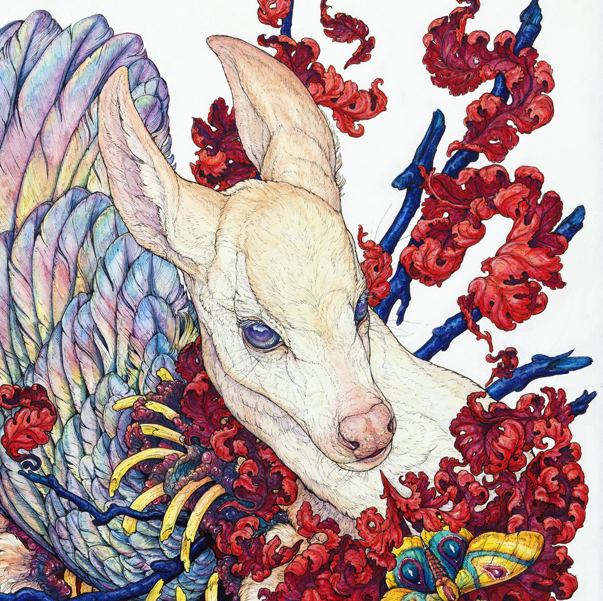 Breathing Fire Limited Edition Mini Print