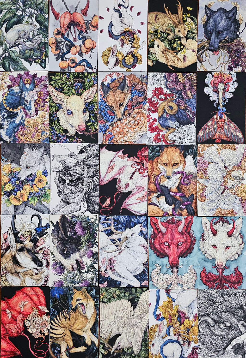 25 Piece Postcard Set: Version 4