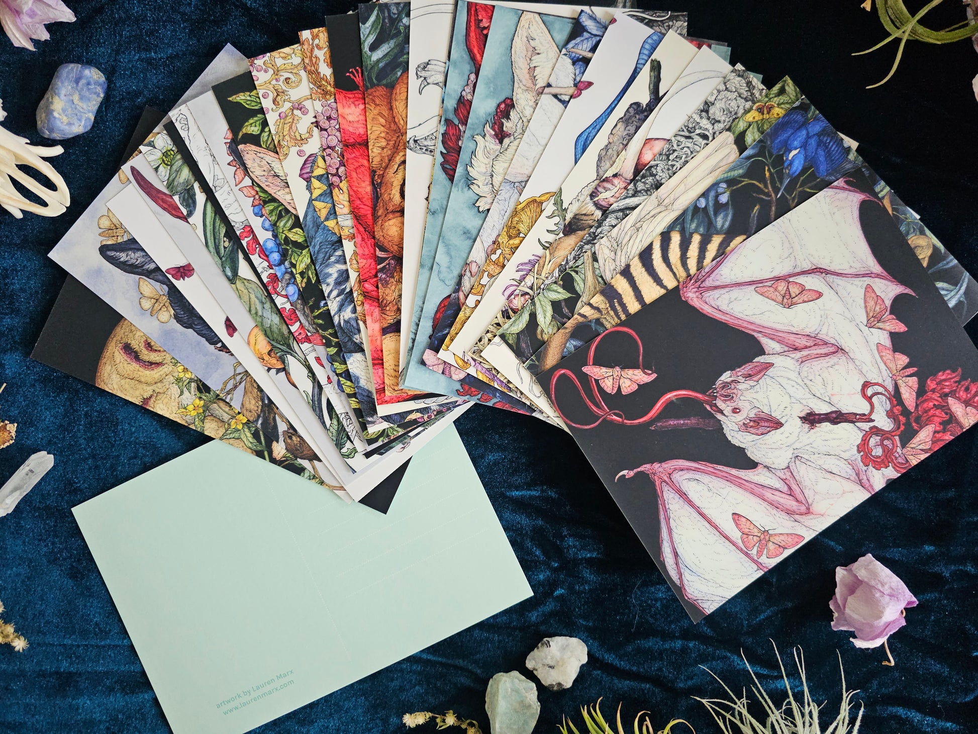 25 Piece Postcard Set: Version 4