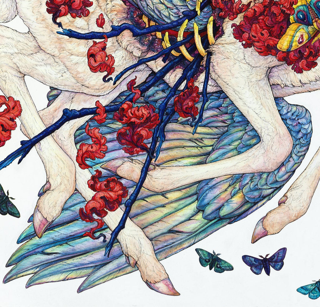Breathing Fire Limited Edition Mini Print
