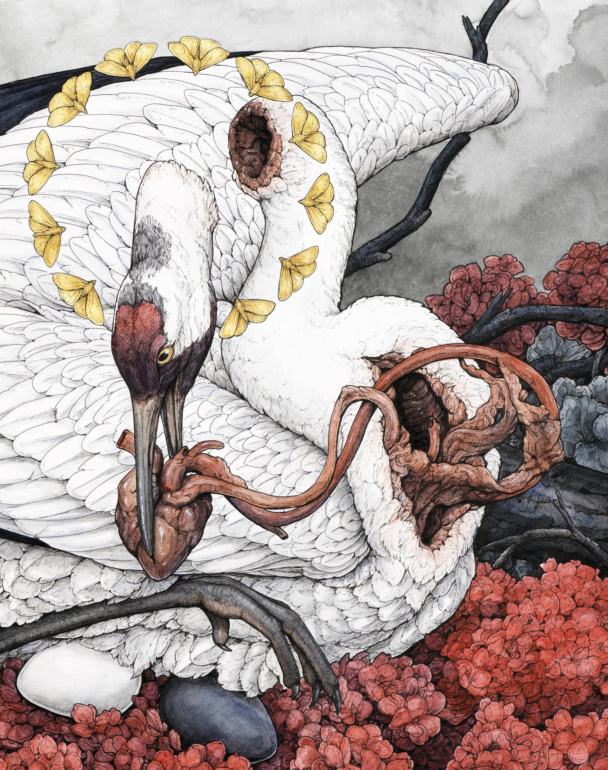 The Sacrifice of the Blood-red Saint Mini Print