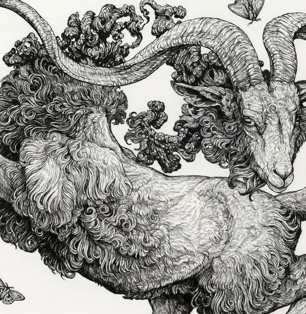 Black Phillip Limited Edition Mini Print