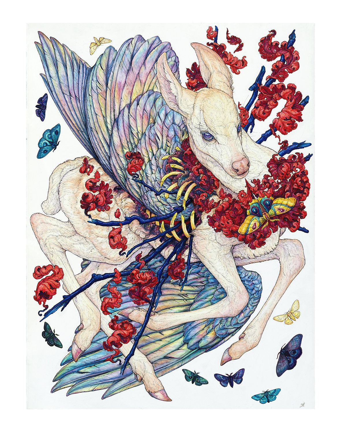 Breathing Fire Limited Edition Mini Print