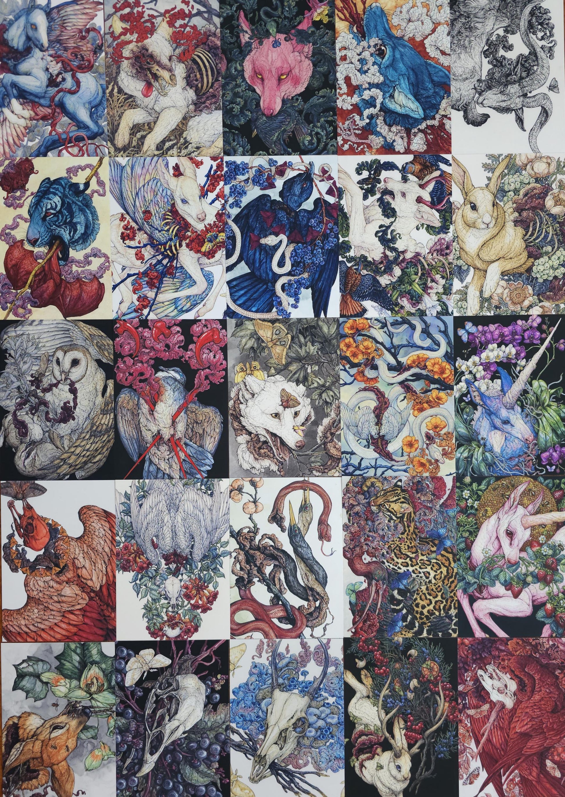 25 Piece Postcard Set: Version 3