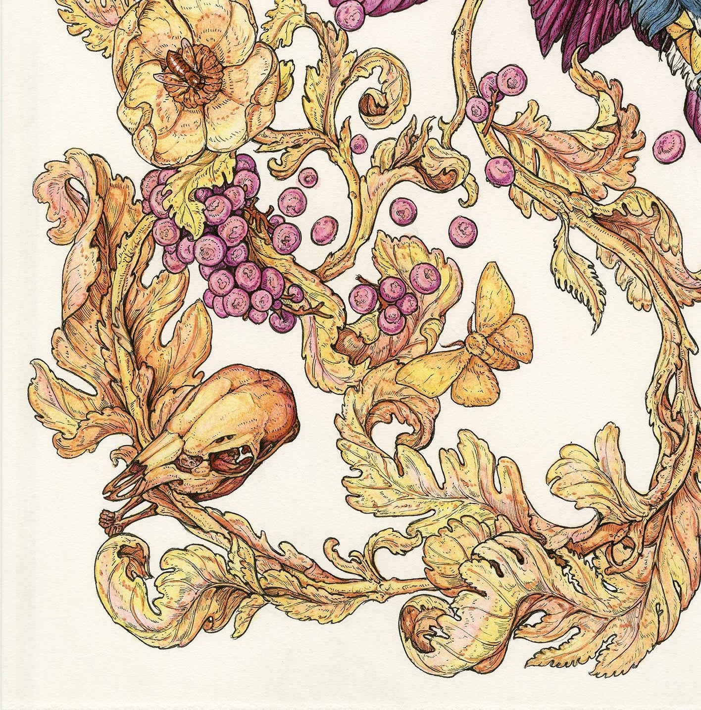 Heavenly Unicorn Medium Limited Edition Print