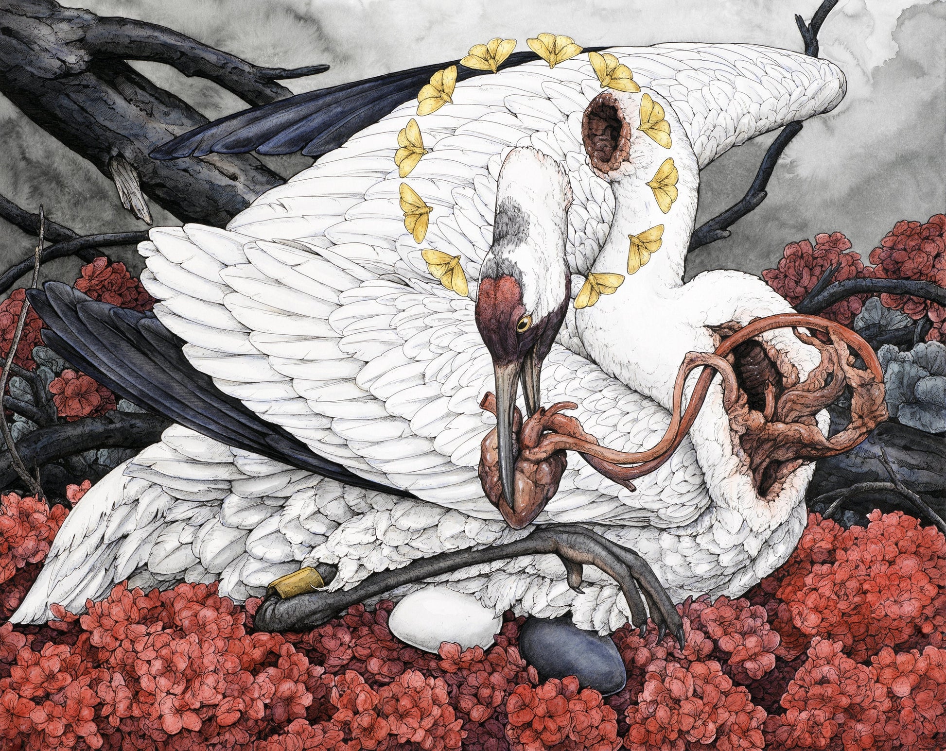 The Sacrifice of the Blood-red Saint Mini Print