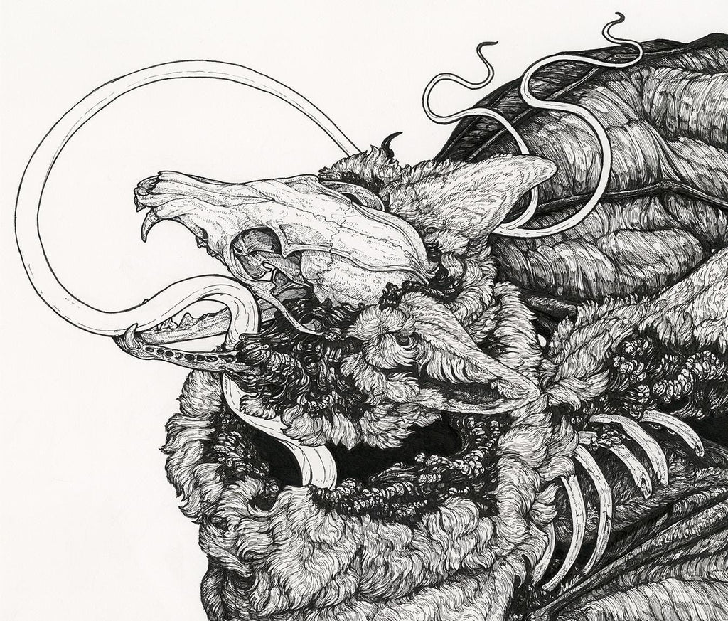 Demon Dog Limited Edition Mini Print