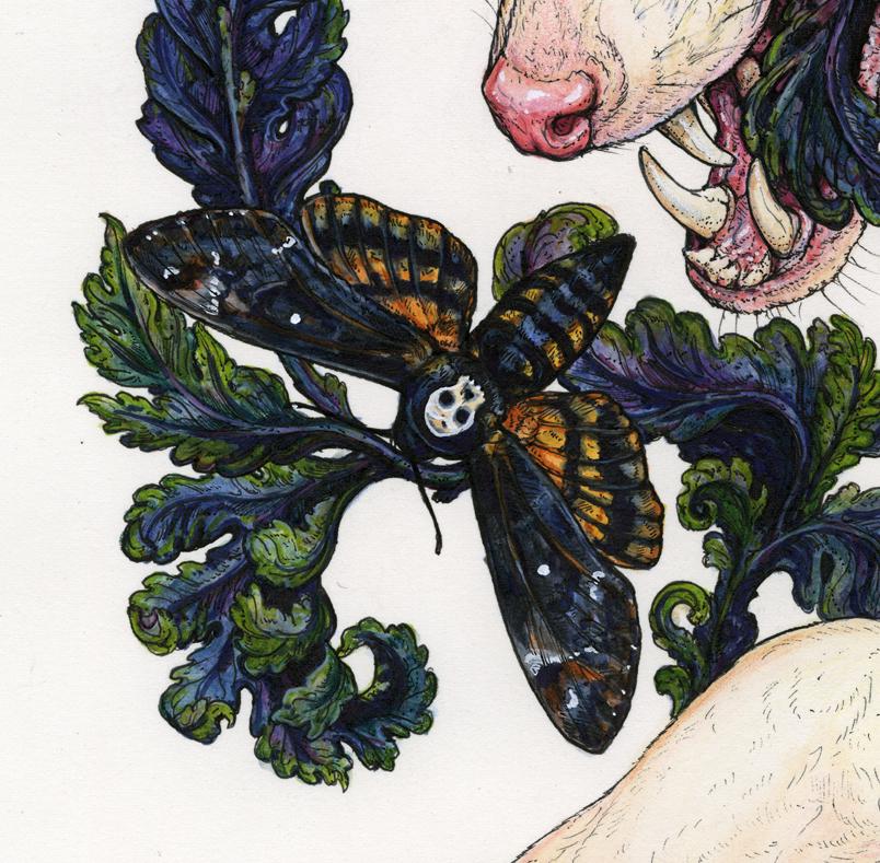 Death Trip Limited Edition Mini Print