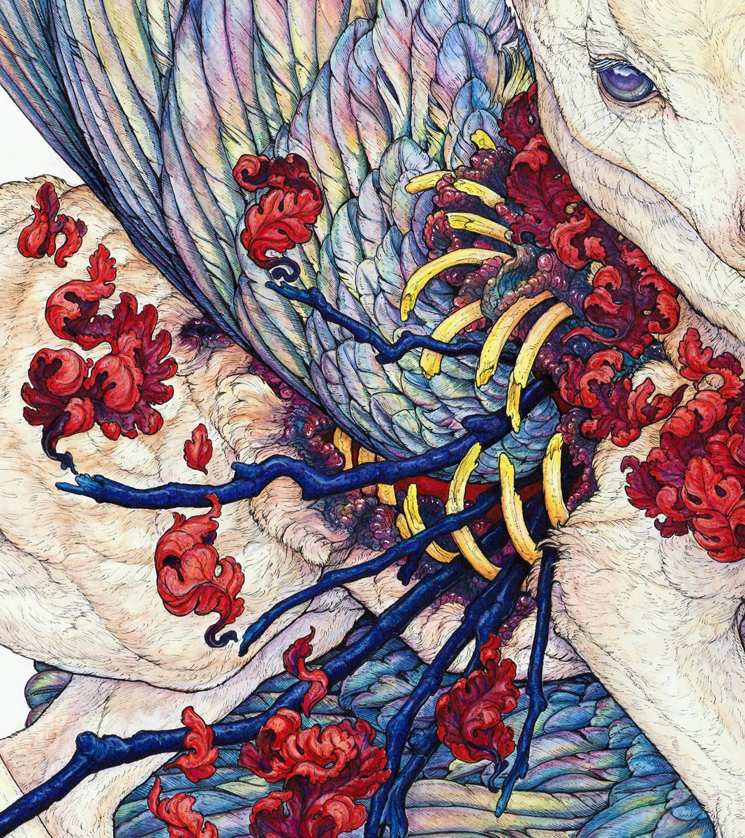 Breathing Fire Limited Edition Mini Print