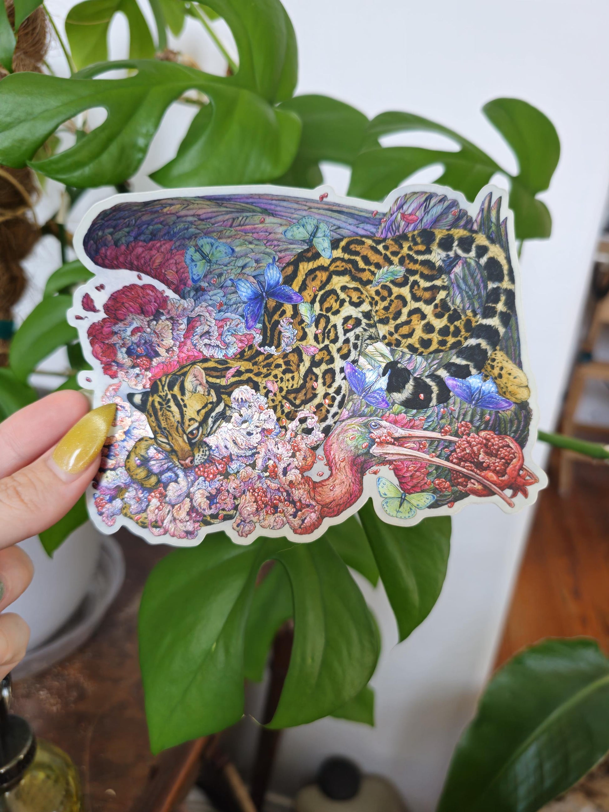 Starry-eyed Shiny Sticker