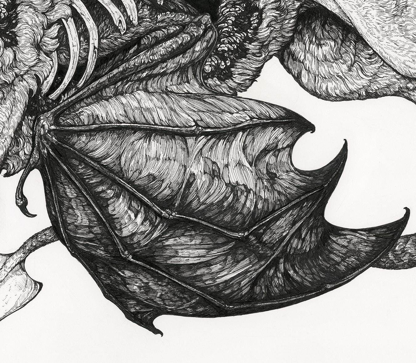 Demon Dog Limited Edition Mini Print