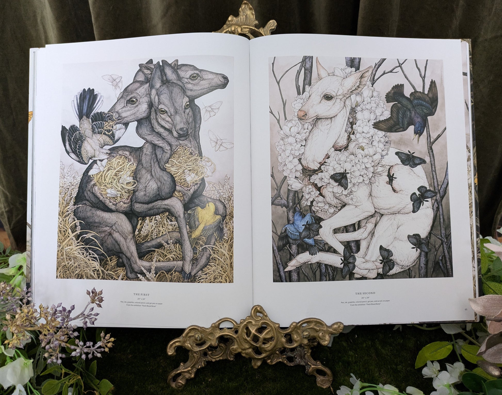 SIGNED Sacred Decay The Art of Lauren Marx Second Edition Book
