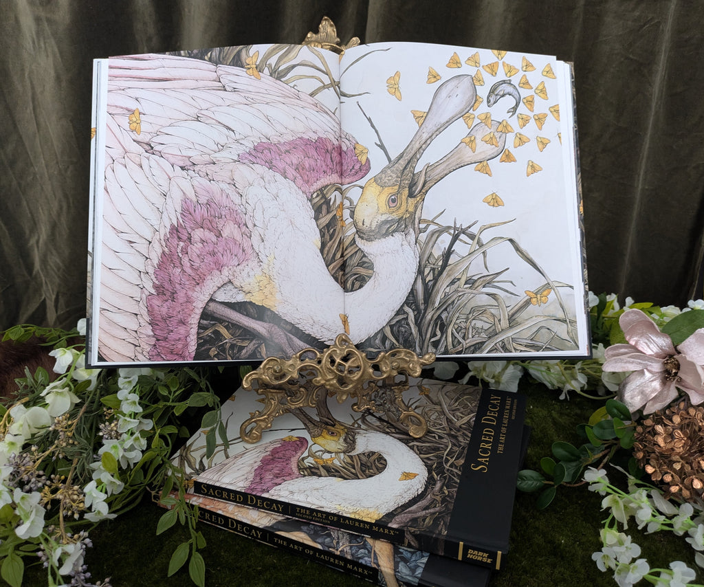 SIGNED Sacred Decay The Art of Lauren Marx Second Edition Book