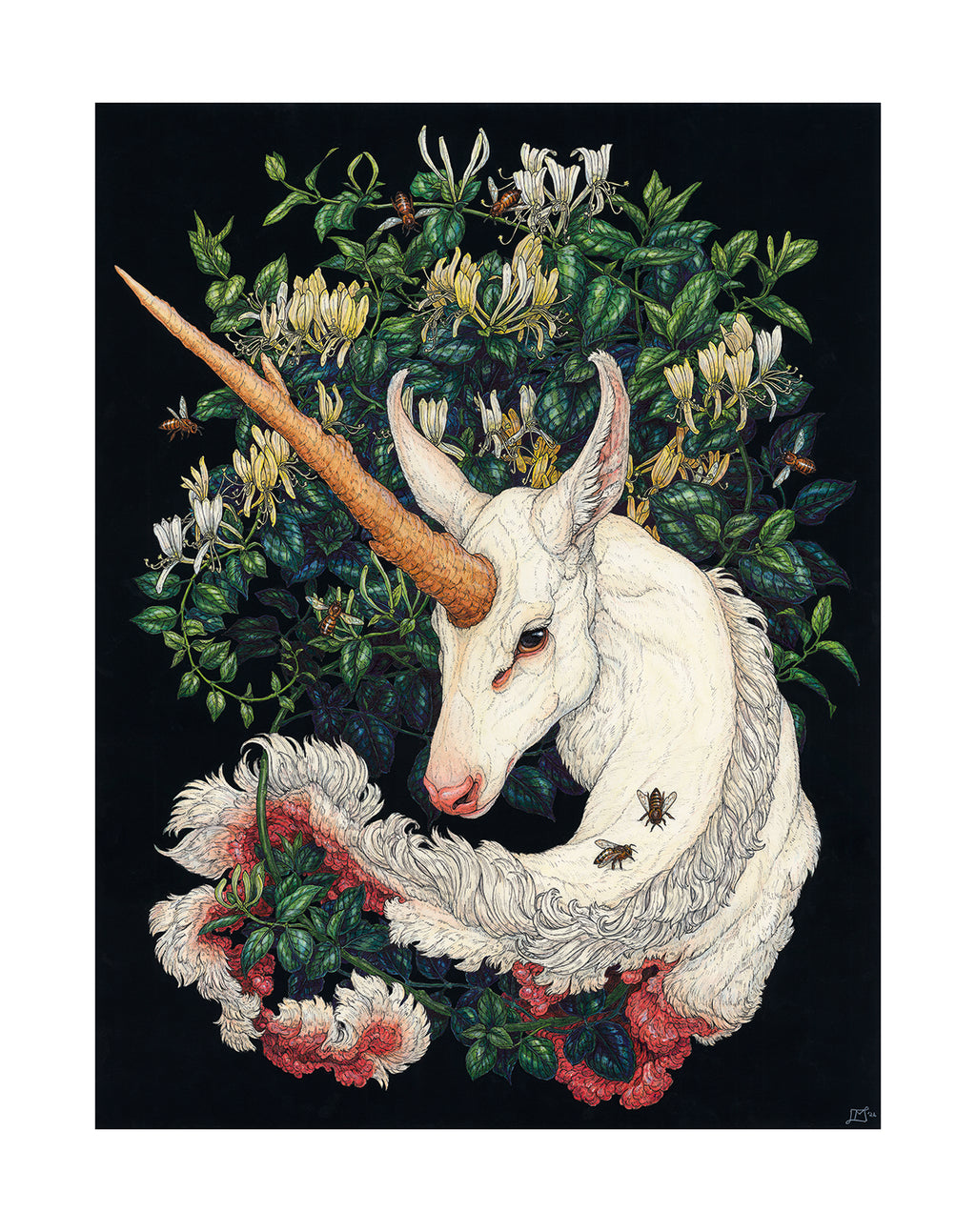 Honeysuckle Guardian Limited Edition Print