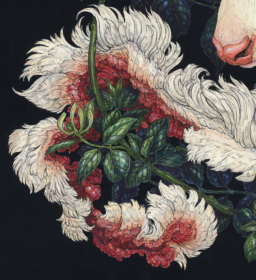 Honeysuckle Guardian Limited Edition Print