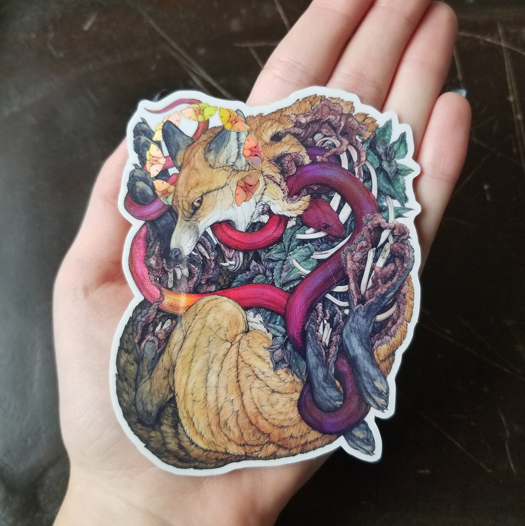 You Know Just How To Hold Me Holographic Sticker