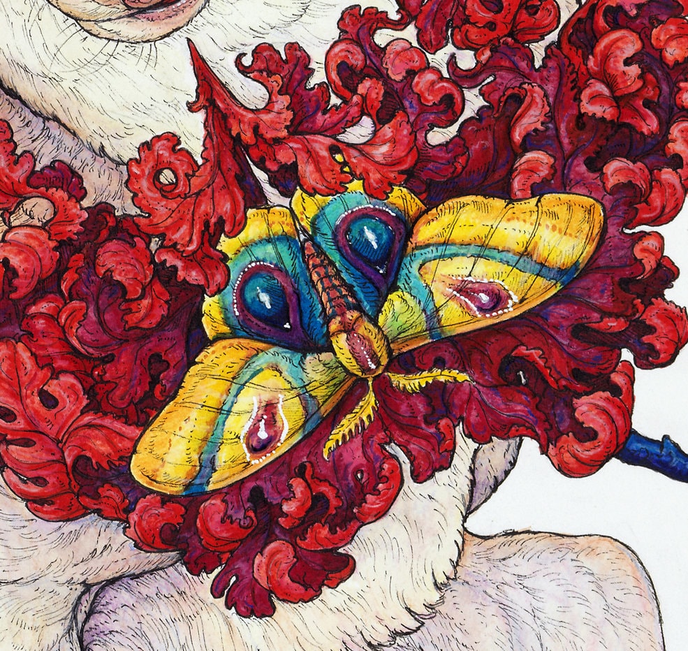 Breathing Fire Limited Edition Mini Print