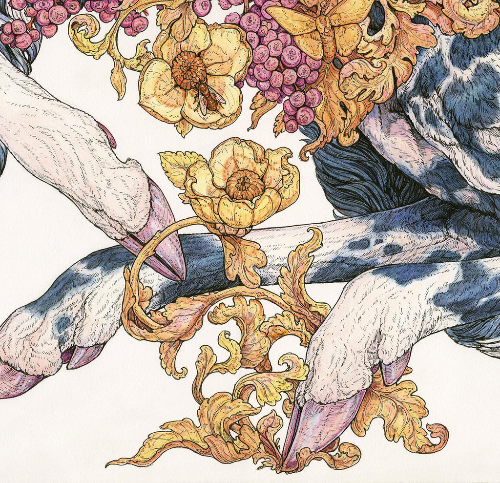 Heavenly Unicorn Limited Edition Mini Print