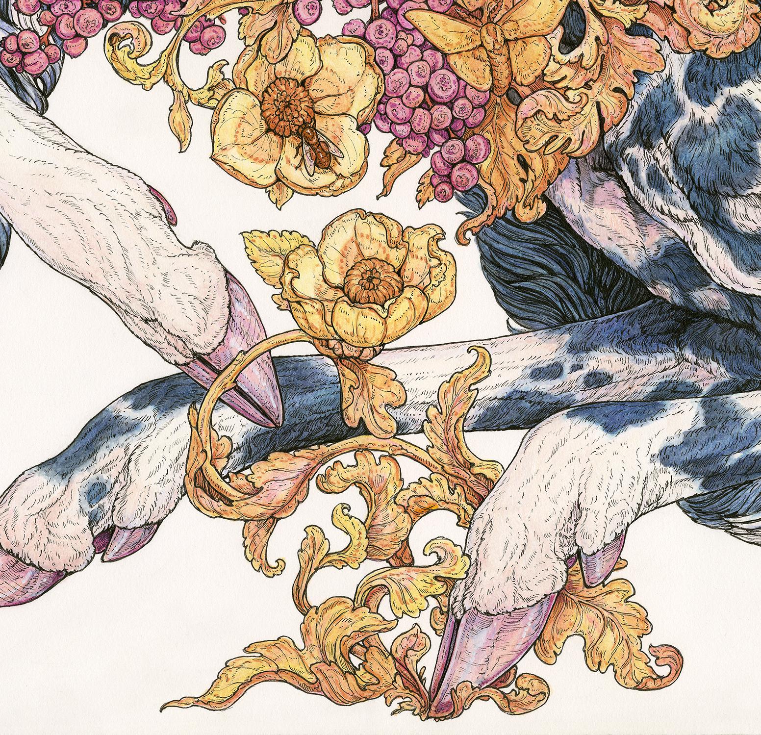 Heavenly Unicorn Limited Edition Mini Print