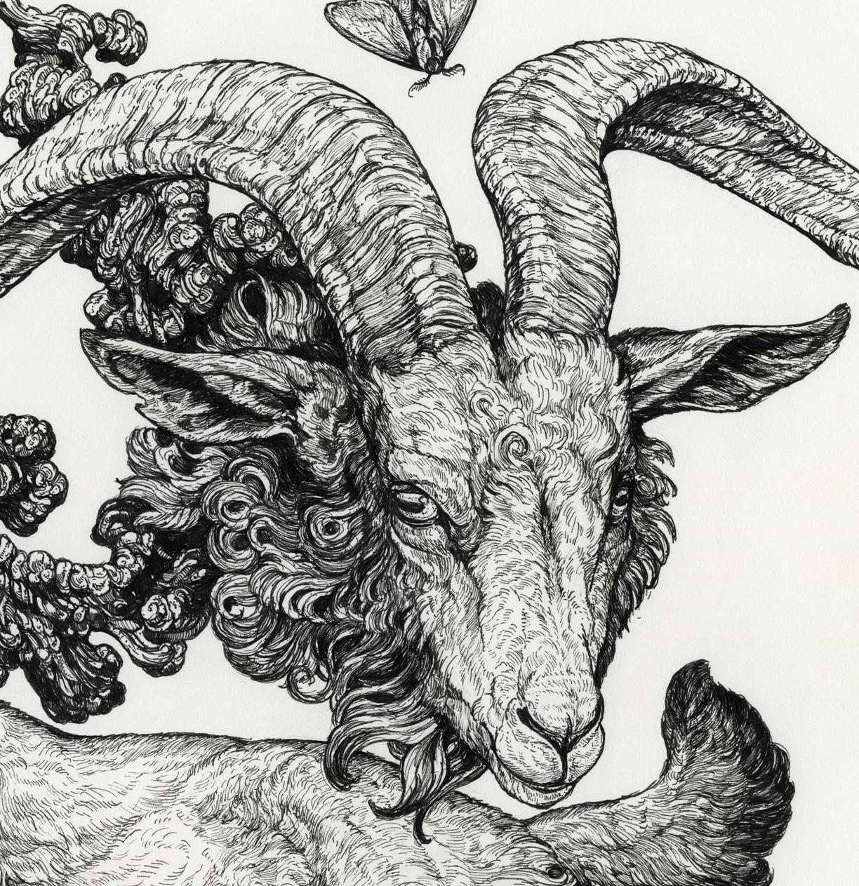 Black Phillip Limited Edition Mini Print