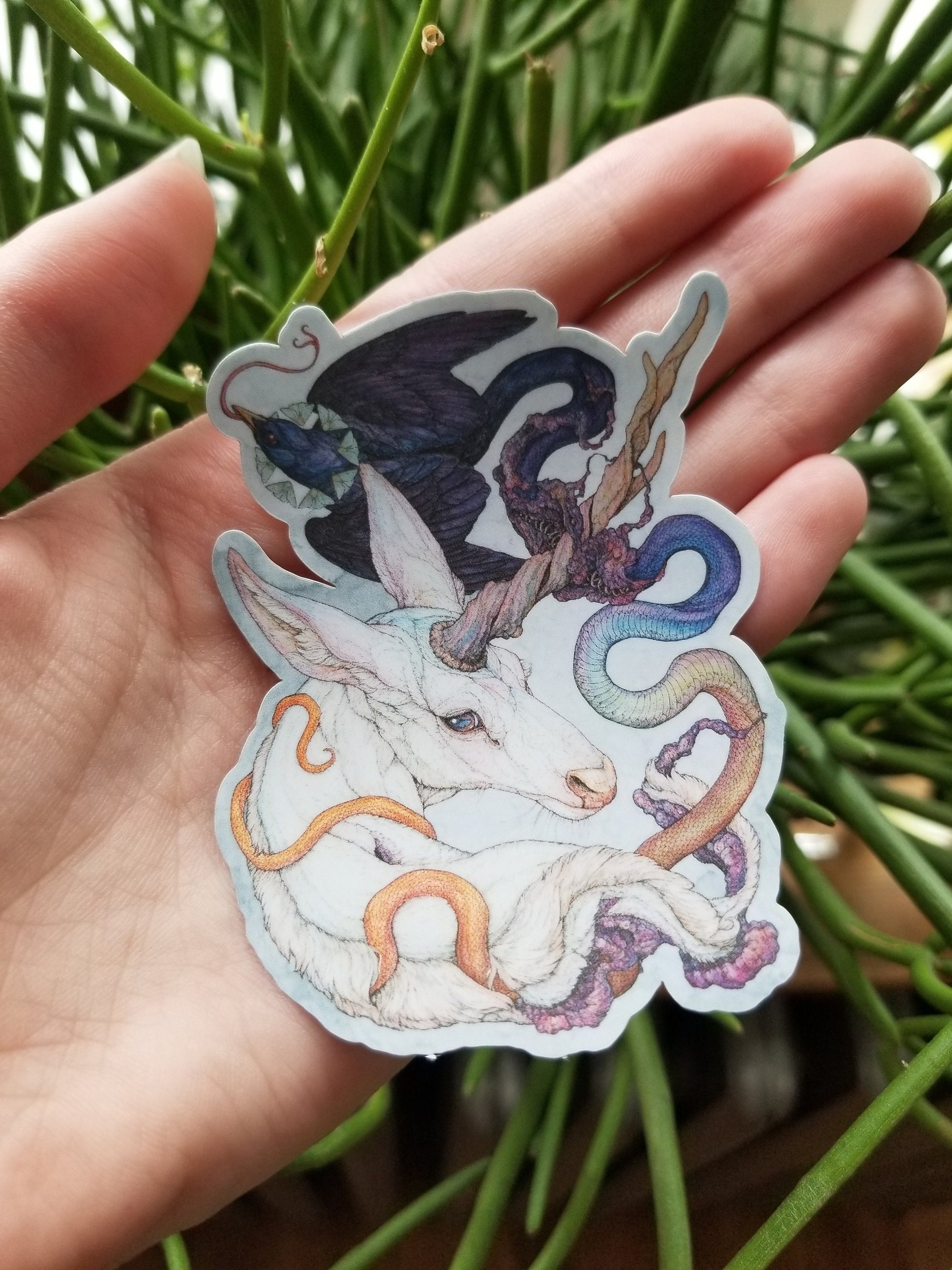 Unicorn Holographic Sticker