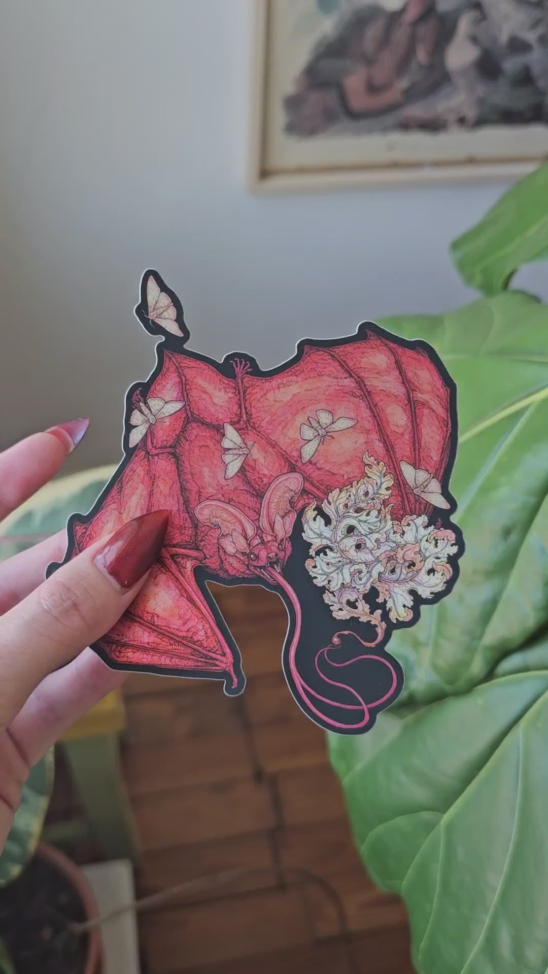 Enkindle Large Bat Sticker